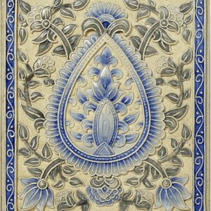 Azure Paisley Bloom