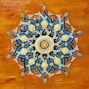 Azure Bloom Mandala