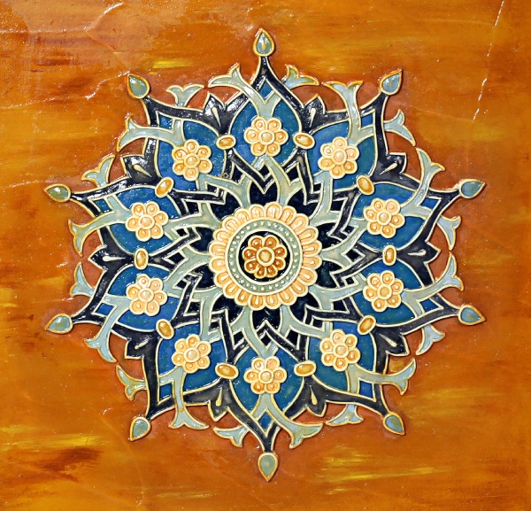 Azure Bloom Mandala